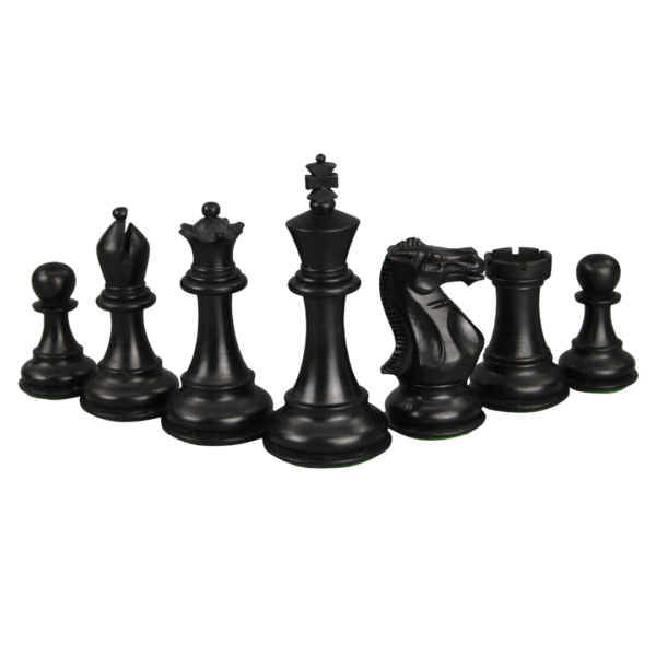Palisander-Schachset 20 Zoll mit Gewichteten Ebonisierten Morphy Professional Staunton Schachfiguren 3,75 Zoll - Image 7