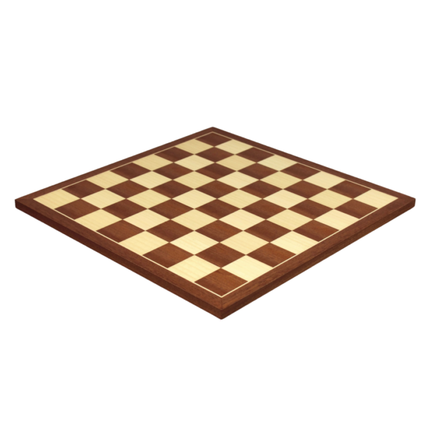Mahagoni-Schachspiel 20 Zoll mit gewichteten Ebonisierten Staunton-Franzosischritterfiguren 3,75 Zoll - Image 2