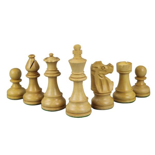 Mahagoni-Schachspiel 20 Zoll mit gewichteten Ebonisierten Staunton-Franzosischritterfiguren 3,75 Zoll - Image 6