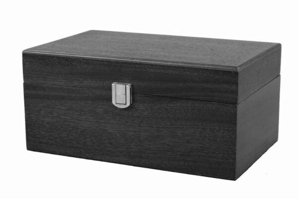 Isle of Lewis Schachset mit II Elfenbein- und roten Harzschachfiguren 3,5 Zoll und Holzkohle-schwarzem Schachbrett 20 Zoll – Bild 7