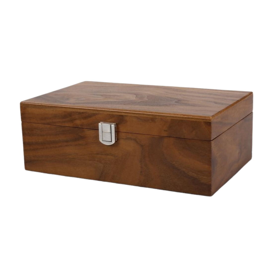 Walnuss Schachspiel 16 Zoll mit gewichteten ebonisiert Deusche Staunton Schachfiguren 3 Zoll – Bild 8