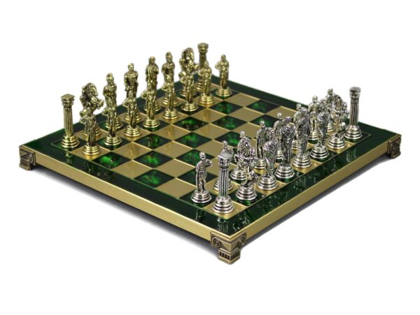 Metallbereich Schachset Smaragdgrun 13'' - 301G