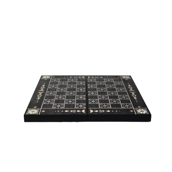 Holzperlen-Design Backgammon-Set 19 Zoll - Image 3