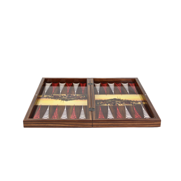 Holz-Istanbul-Design Backgammon-Set 20 Zoll - Image 4