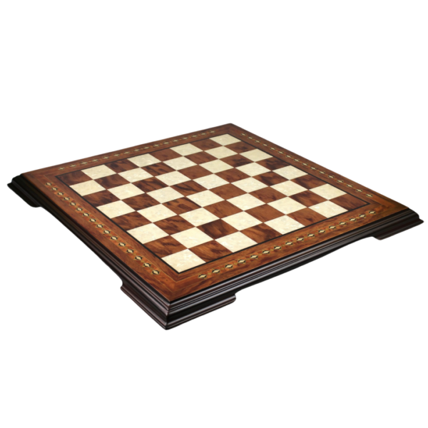 Rosenholz-Schachset 20 Zoll mit Helena-Schachbrett und gewichteten Sheesham Morphy Professional Staunton-Schachfiguren 3,75 Zoll – Bild 3
