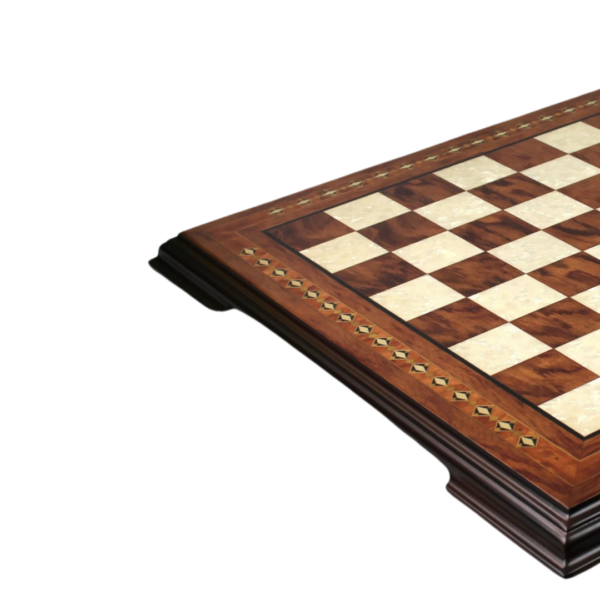 Rosenholz-Schachset 20 Zoll mit Helena-Schachbrett und gewichteten Sheesham Morphy Professional Staunton-Schachfiguren 3,75 Zoll – Bild 5