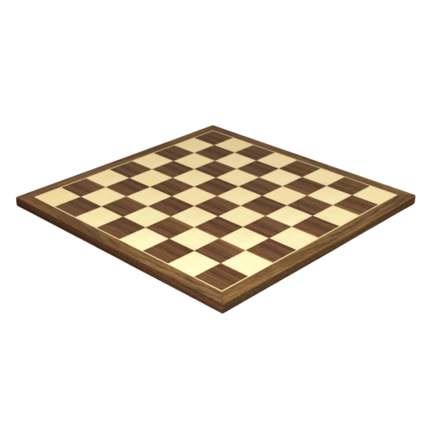 Walnuss Schachset 21 Zoll mit Gewichteten Ebonised Staunton Fierce Knight (Dame's Gambit) Figuren 3,75 Zoll - Image 2
