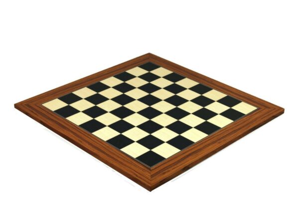 Isle of Lewis Schachset mit Elfenbein & Roten Resin-Schachfiguren 3,5 Zoll und Palisander-Schachbrett 20 Zoll – Bild 4
