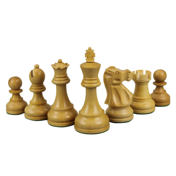 Wengeschachspiel 21 Zoll mit Wenge-Schachbrett und gewichteten Sheesham-Staunton-Reykjavik-Schachfiguren, 3,75 Zoll - Image 5