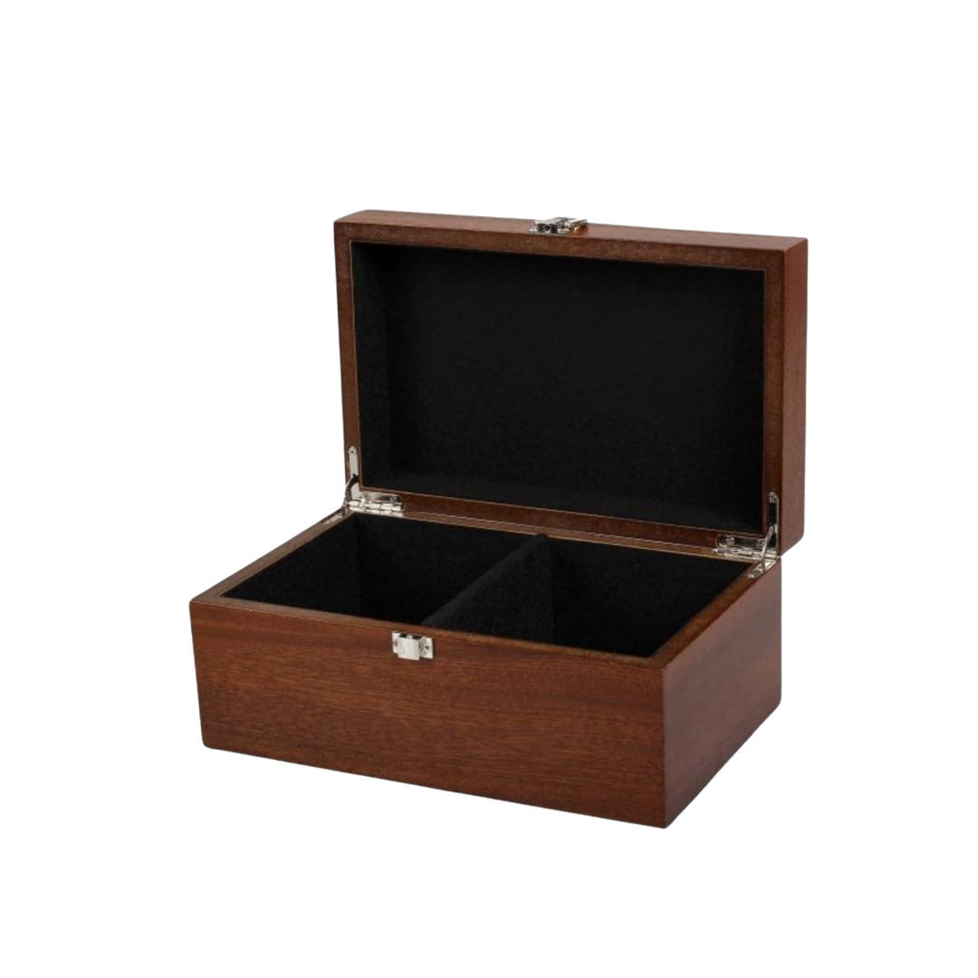 Mahagoni Schachset 21 Zoll mit Mahagoni Schachbrett und gewichteten Sheesham Staunton Reykjavik Schachfiguren 3,75 Zoll – Bild 9