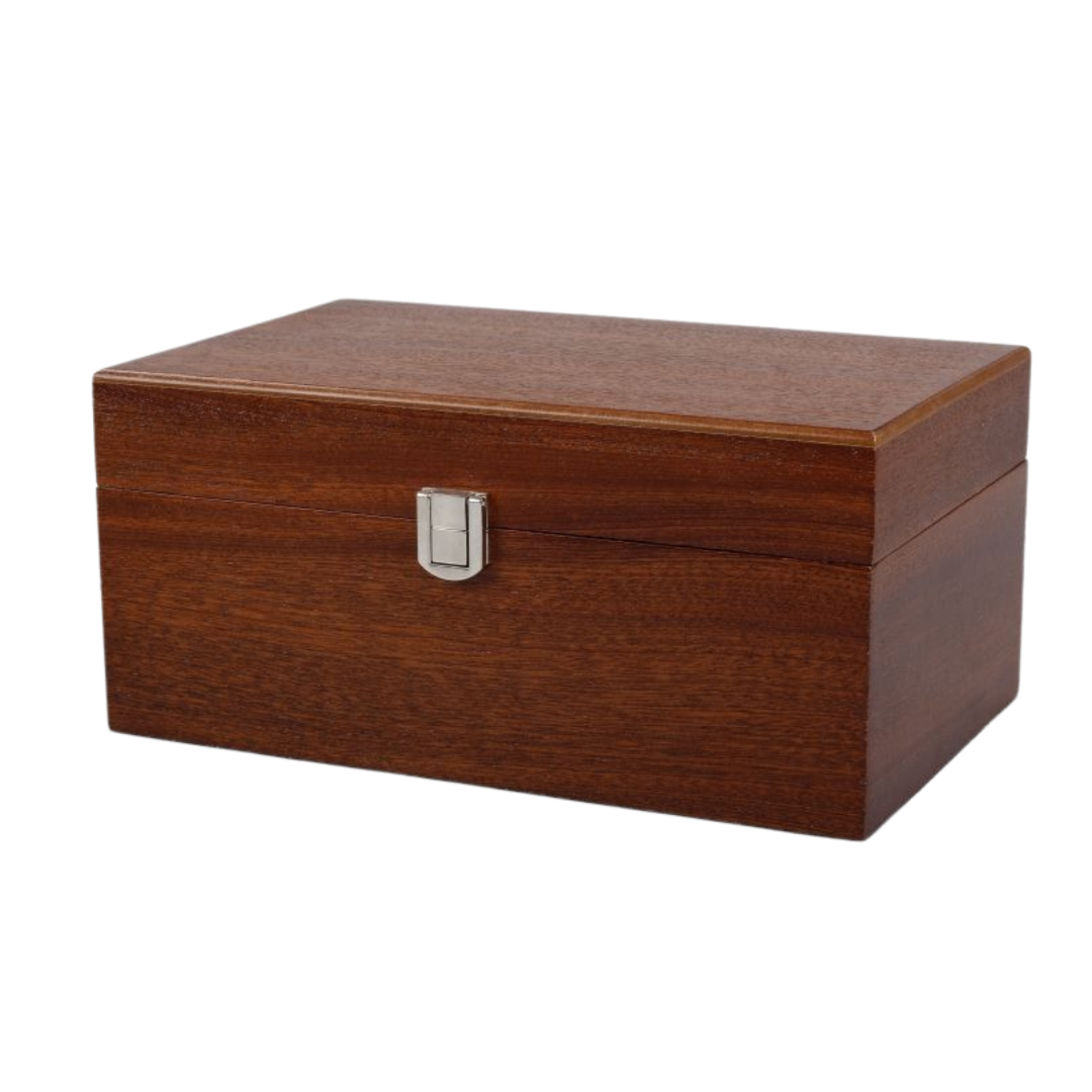 Mahagoni-Schachset 20 Zoll mit gewichteten ebonisierten Staunton Reykjavik Schachfiguren 3,75 Zoll – Bild 8