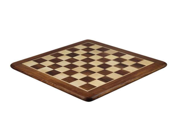 Sheesham Schachspiel mit Sheesham Flachbrett 20 Zoll und ebonisierten Morphy Professional Staunton Schachfiguren 3,75 Zoll – Bild 5