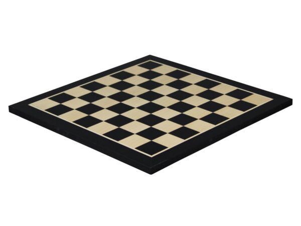 Black Chess Set With Chess Pieces And Chess Bag 14 Inch - Image 2
