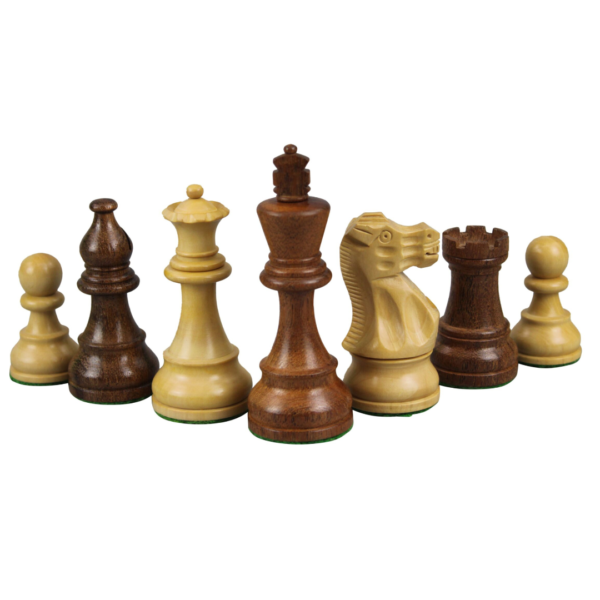Walnuss-Schachset 20 Zoll mit gewichteten Sheesham Classic Staunton Schachfiguren 3,75 Zoll - Image 5