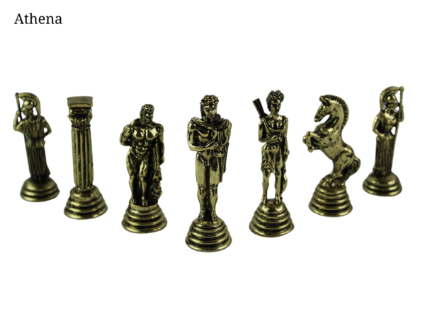 Personalisierte Metallschachset mit Schwarzem Marmor und Kordelzugbeutel 14 Zoll - Image 11
