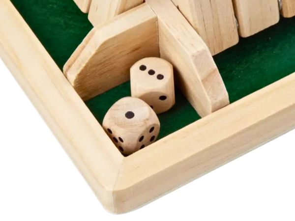 Grunes Shut the Box Familienspiel 8,6 Zoll - Image 2
