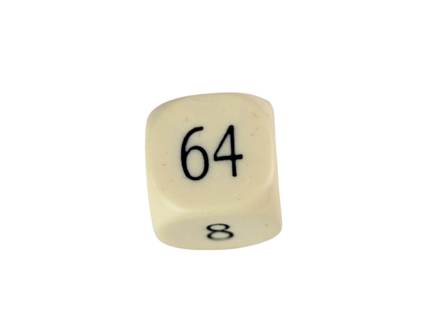 Replacement Backgammon Dice Set - Cream Doubling Cube - White & Blue Dices – Bild 2