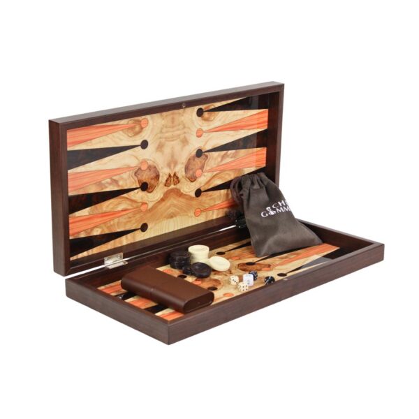 Red Oak Chess & Backgammon Set 19 Inch – Bild 3